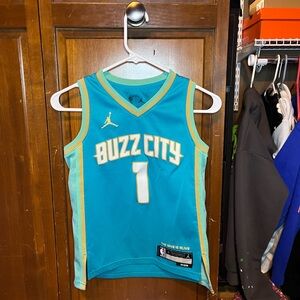 Youth Hornets basketball jersey